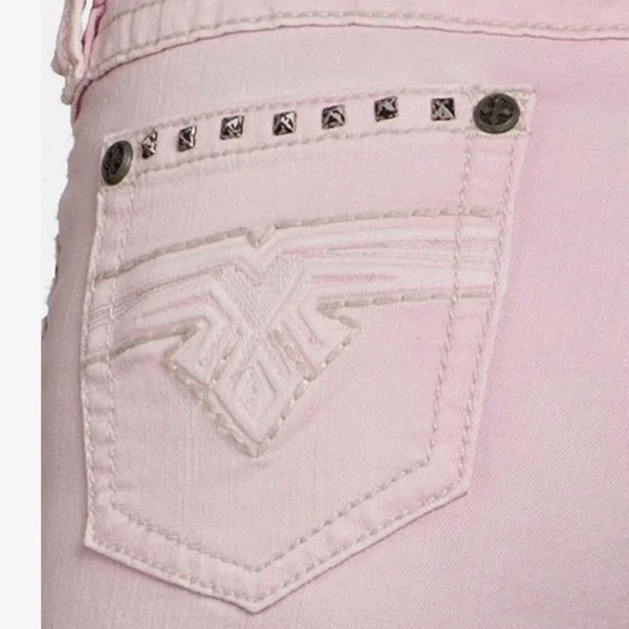 NWT Women's Affliction Raquel Maxine Pink Skinny Jeans - Picture 3 of 16